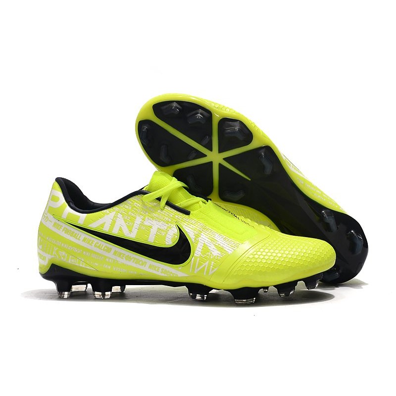 Nike Phantom Venom Elite FG Volt Bílý